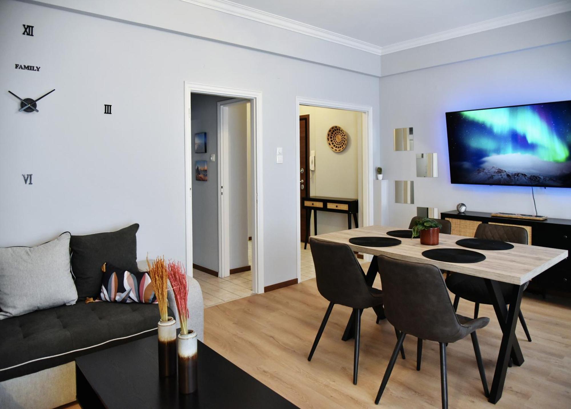 Апартаменти Kipseli New Modern & Cozy 65Tv Netflix Афіни Екстер'єр фото